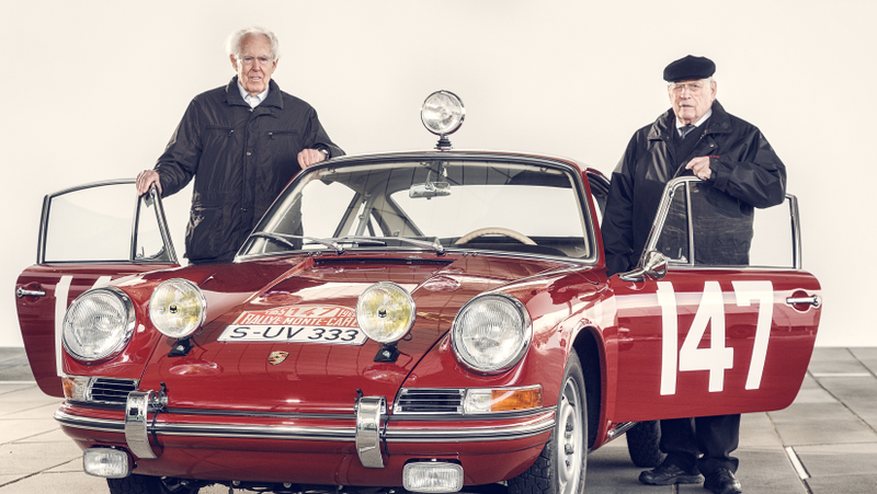 Illustration for article titled The First Porsche 911 Ever Raced Was A Tough Rally Beast